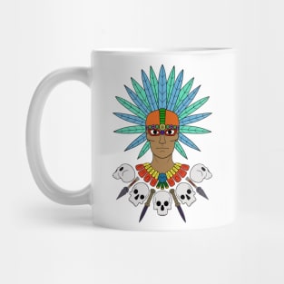 Aztec warrior Mug